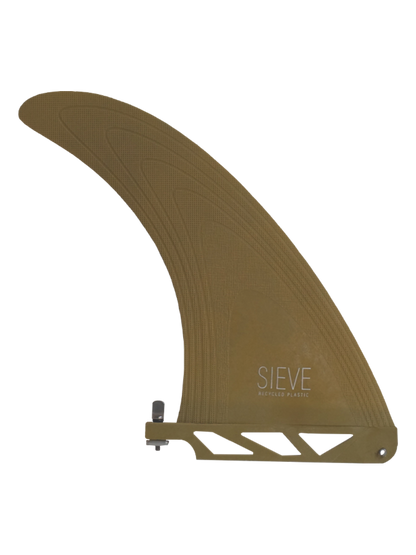 Sustainable Single Fin - 8'0 - Different colors - recycled carbon by Sive, color: yellow
