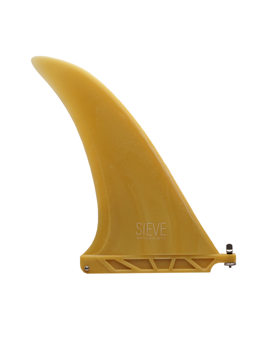 Sustainable Single Fin - 9’6 - Different colors by Sieve, color: yellow