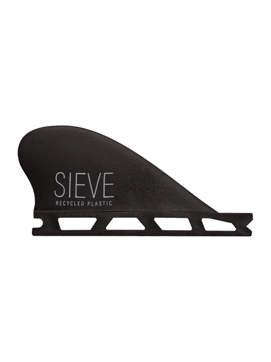 Sustainable Trailer Fin - Future Compatible - recycled Carbon by Sieve- color: black