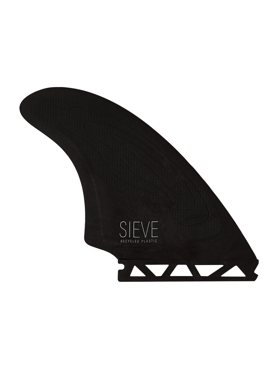 Sustainable Twin Fin - Futures - recycled Carbon by Sieve